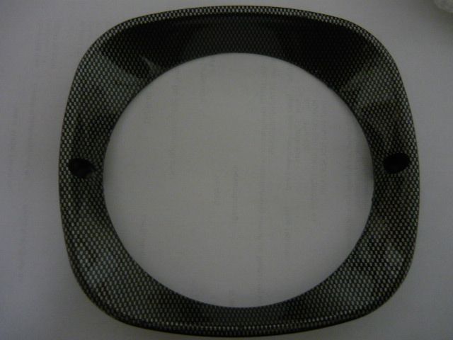 Simson Schwalbe Lampenring in Carbonoptik
