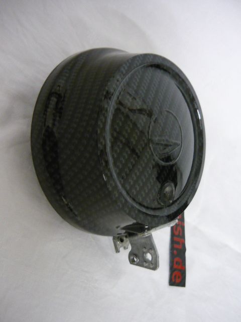 Simson Lampenhülle in Carbonoptik