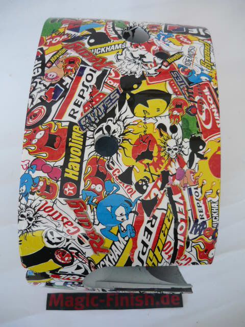 Simson Luftfilterkasten in Stickerbomboptik