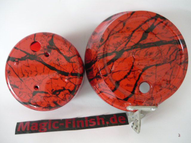 Simson Rücklicht Lampenhülle Blinker in Rot Marmoroptik