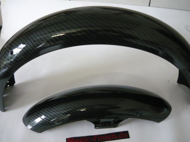 simson s51 carbon schutzblech Simson Kotflügel (vorne kurz) in Carbonoptik beschichtet – Magic-Finish