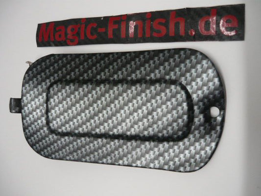 Simson Schwalbe Batteriedeckel in Carbonoptik
