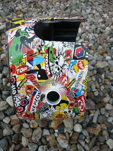 Simson Luftfilterkasten in Stickerbomboptik