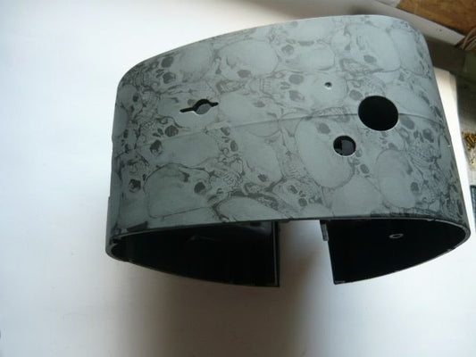 Simson Luftfilterkasten in anthraziter Totenkopfoptik