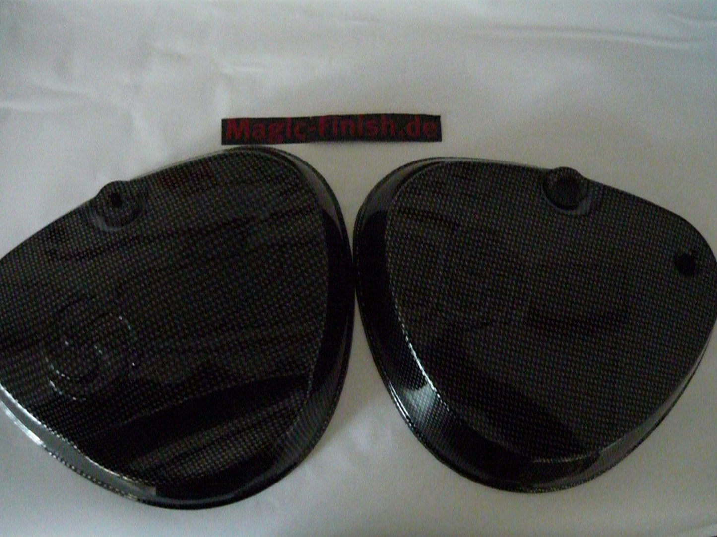 Simson Seitendeckel in Carbonoptik, Export Version ,eckig