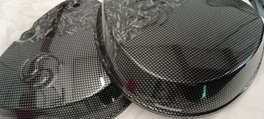 Export Seitendeckel im carbondesign,glatte Version.