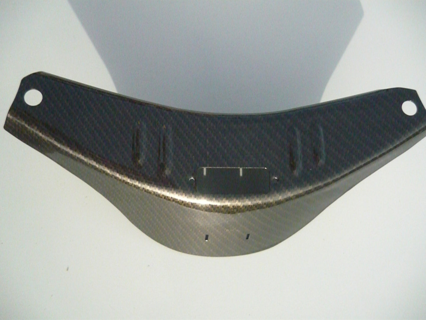 Simson Schwalbe Lenkerblech in Golderner Carbonoptik