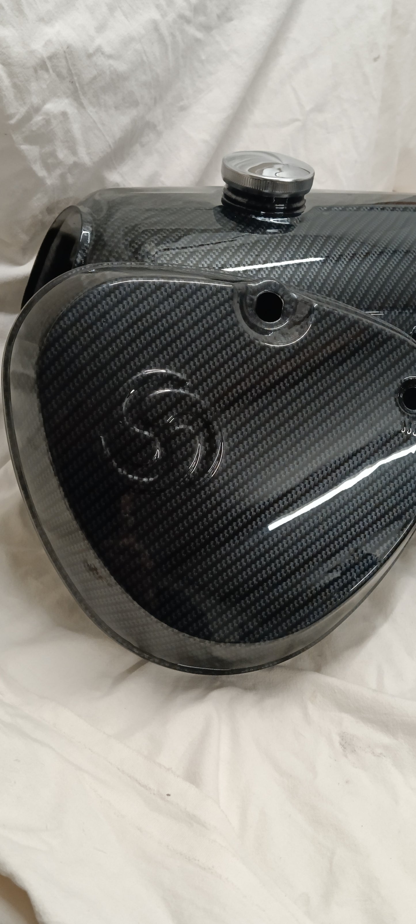 Simson Tanksett in Carbonoptik